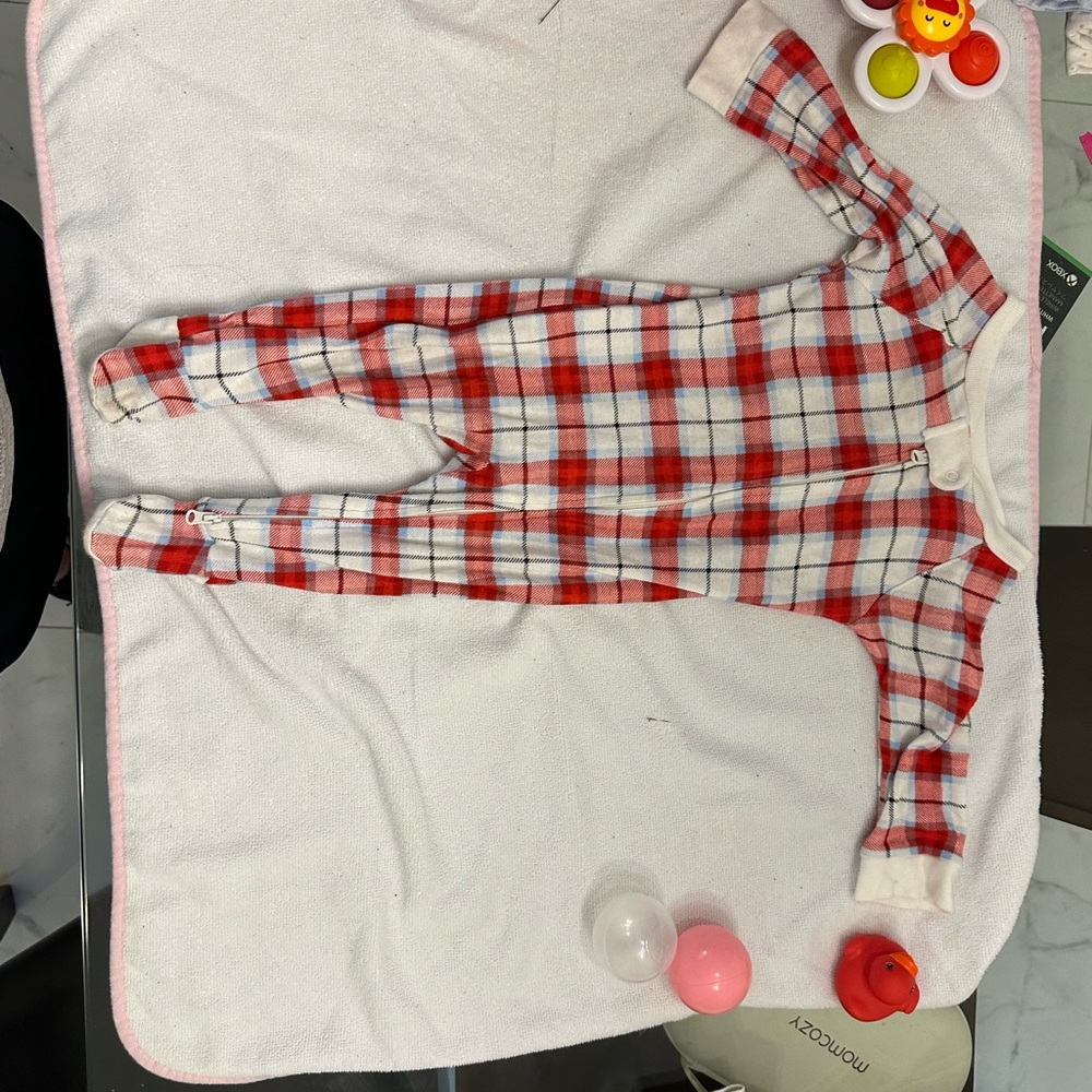 Wondershop Red and White Plaid Sleepwear